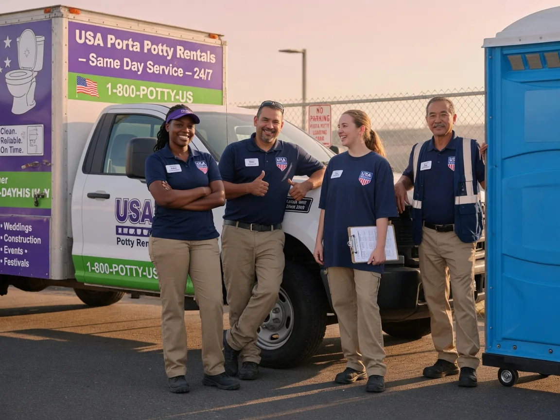 Porta Potty Rental company in California