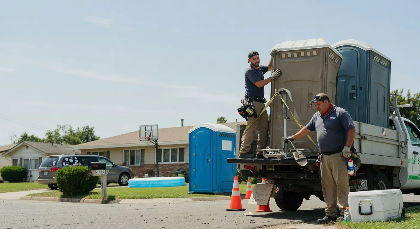 Porta Potty Rental in California near me