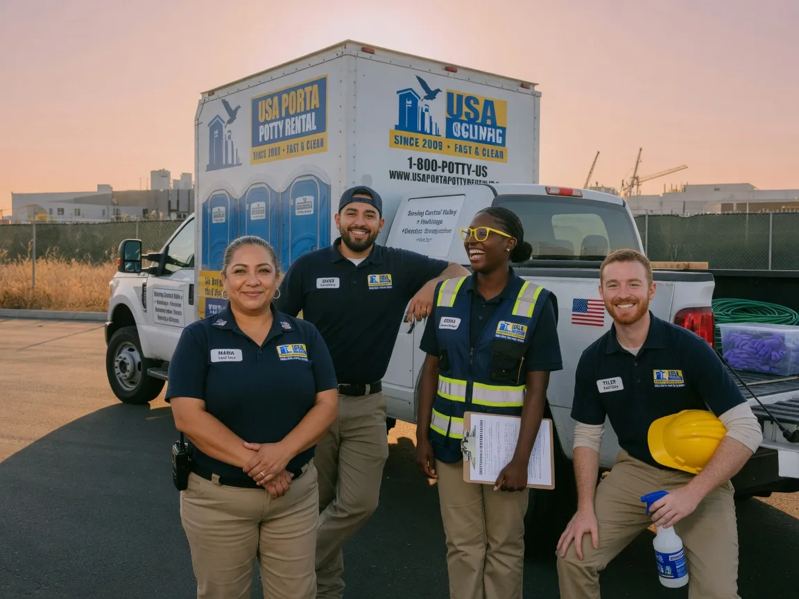 Portable Toilet Rental company in California