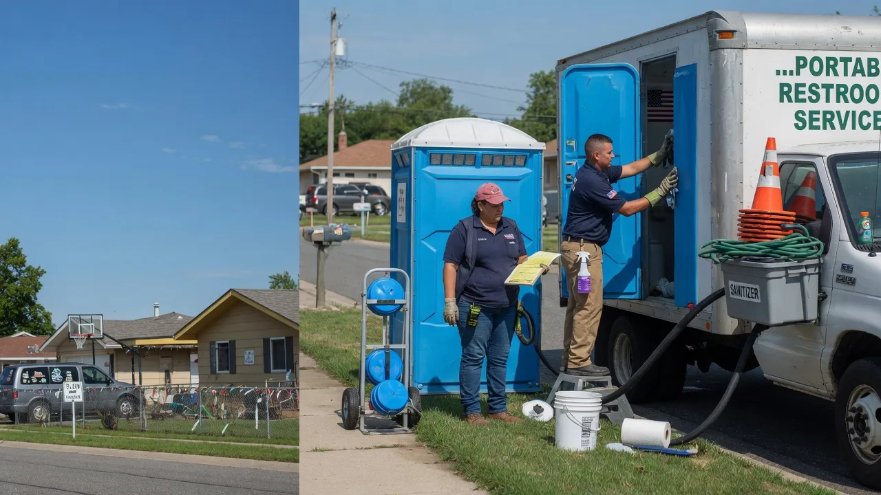 Portable Toilet Rental in California near me